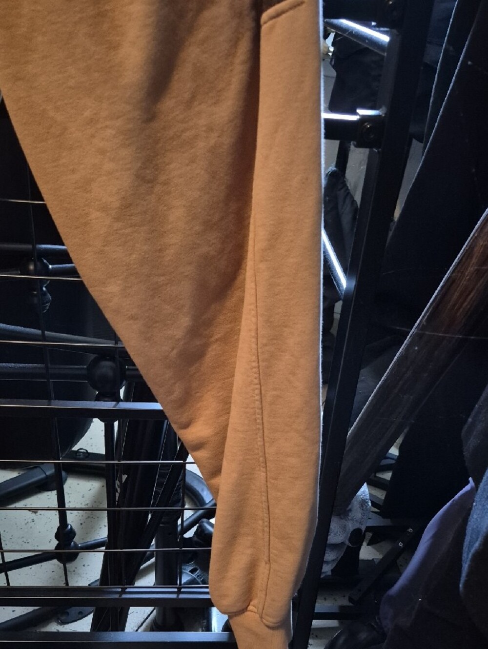 Burberry Beige Zip Hoodie with Plaid Hood Lining - Picture 4 of 6